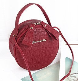 Fashion Circular Design Leather Women's Crossbody