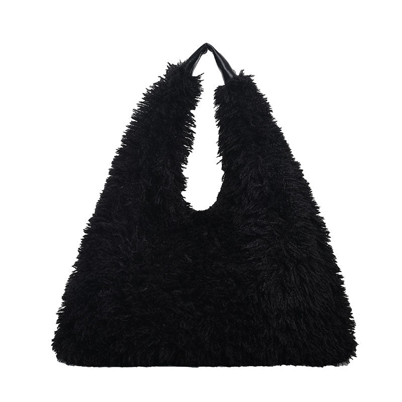 Ainter Plush Hobo Bag