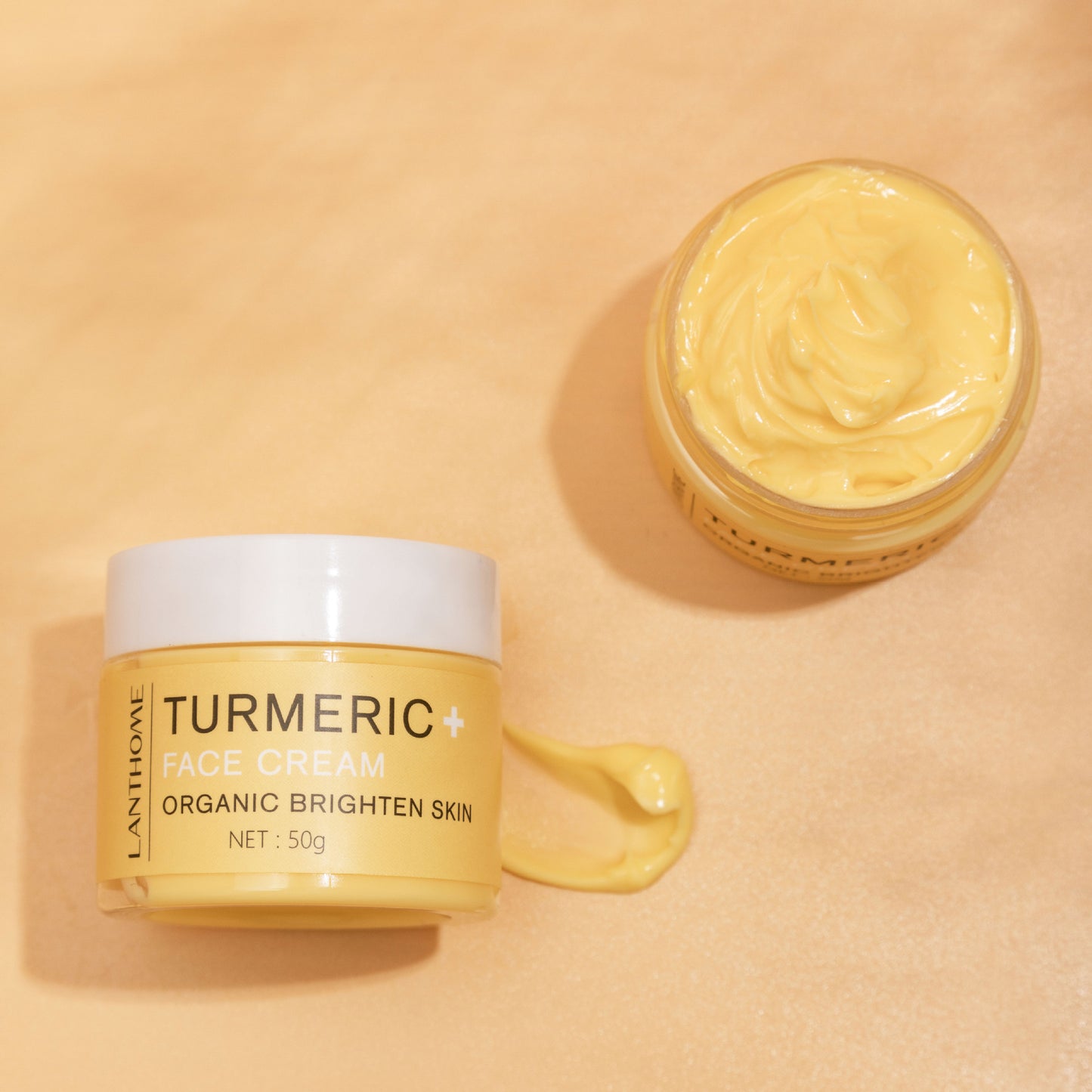 Turmeric Essential Oil and Cream Skincare