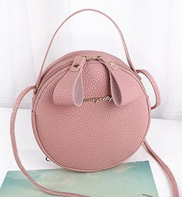 Fashion Circular Design Leather Women's Crossbody