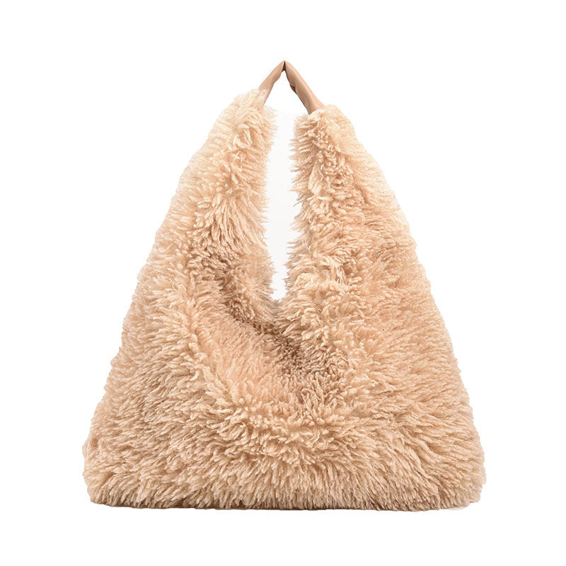 Ainter Plush Hobo Bag