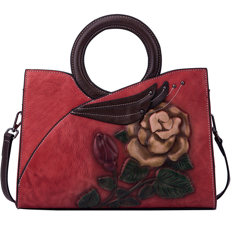 Preti Flower Handmade leather handbags