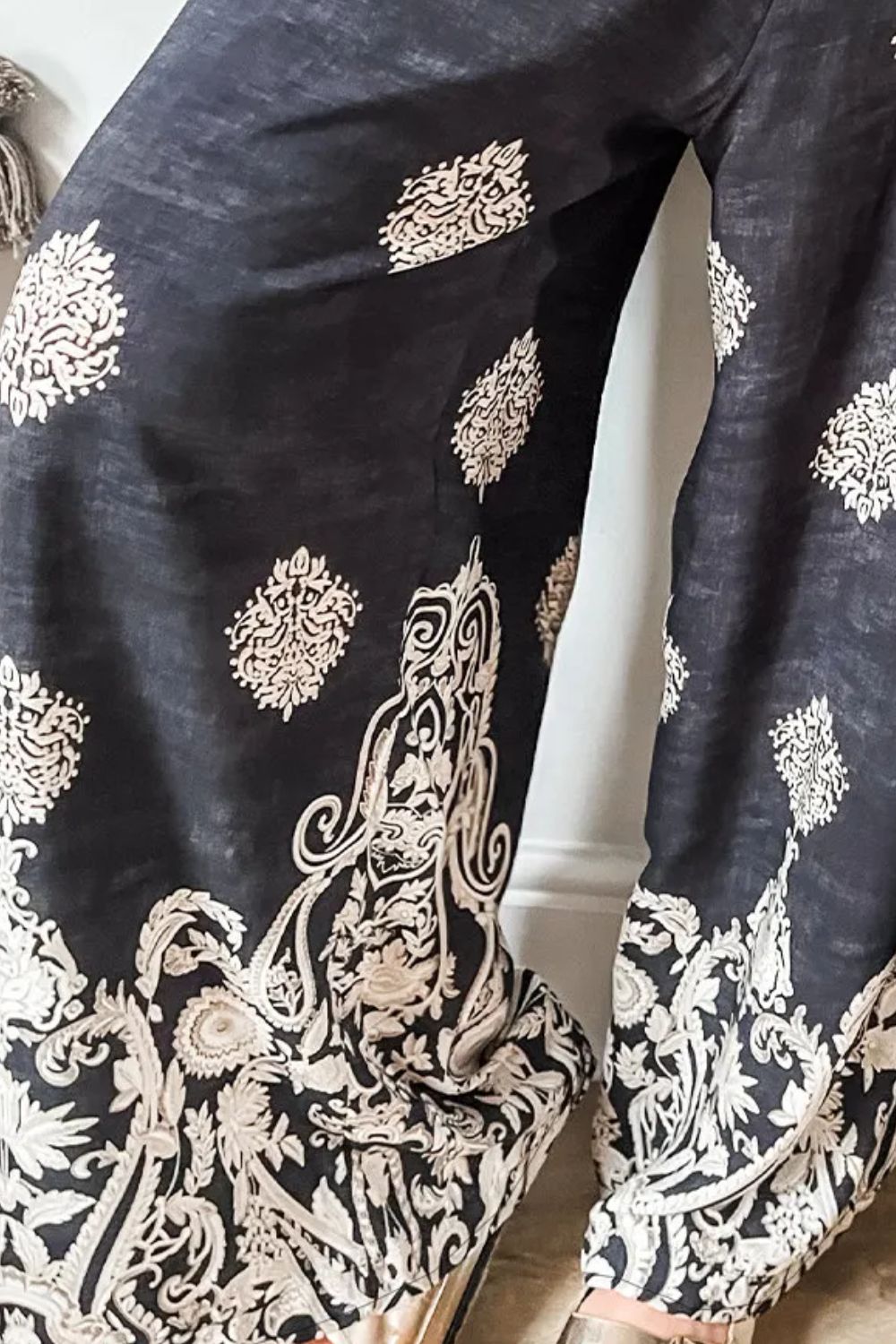 Gypsy Printed Wide Leg Pants