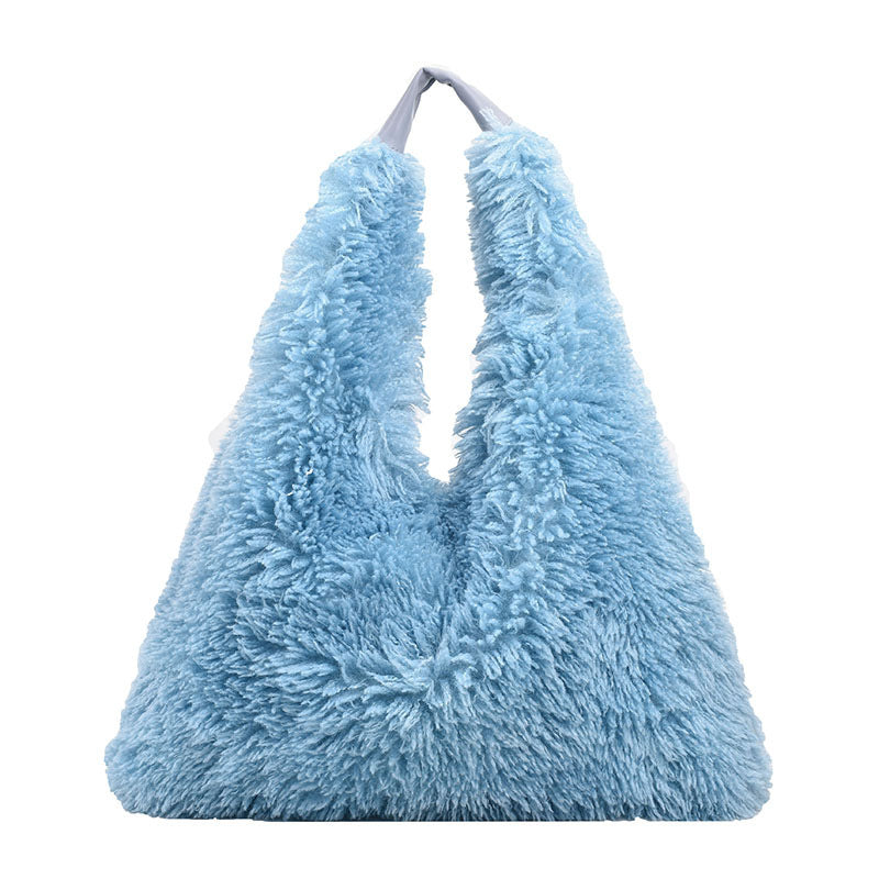 Ainter Plush Hobo Bag