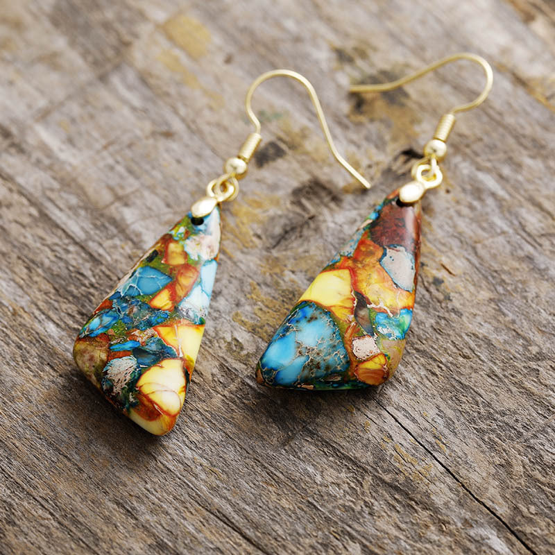 Emperor-Stone Earrings