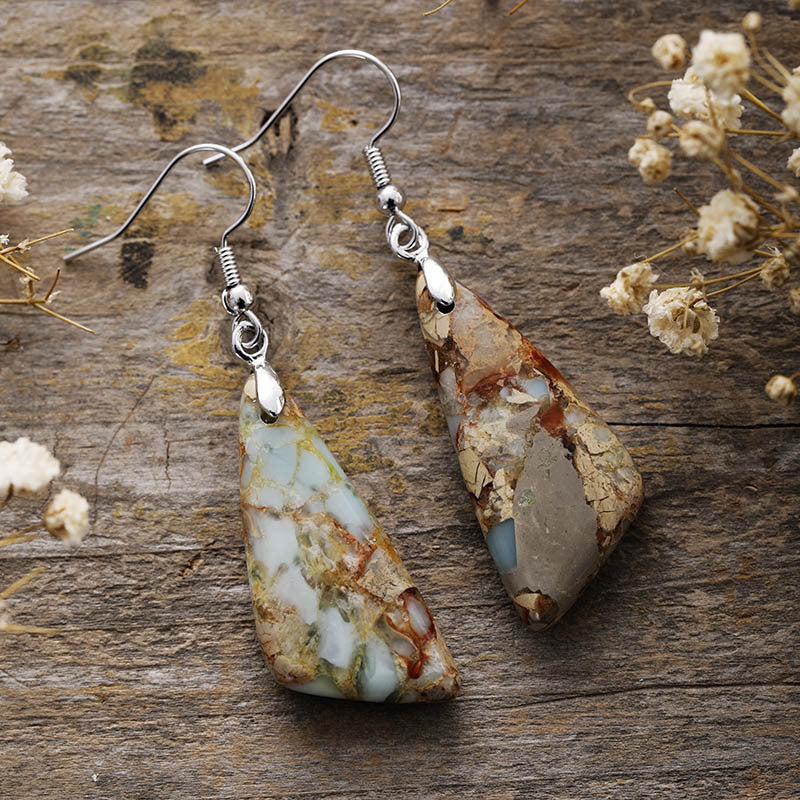 Emperor-Stone Earrings