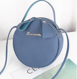 Fashion Circular Design Leather Women's Crossbody