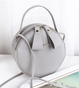 Fashion Circular Design Leather Women's Crossbody
