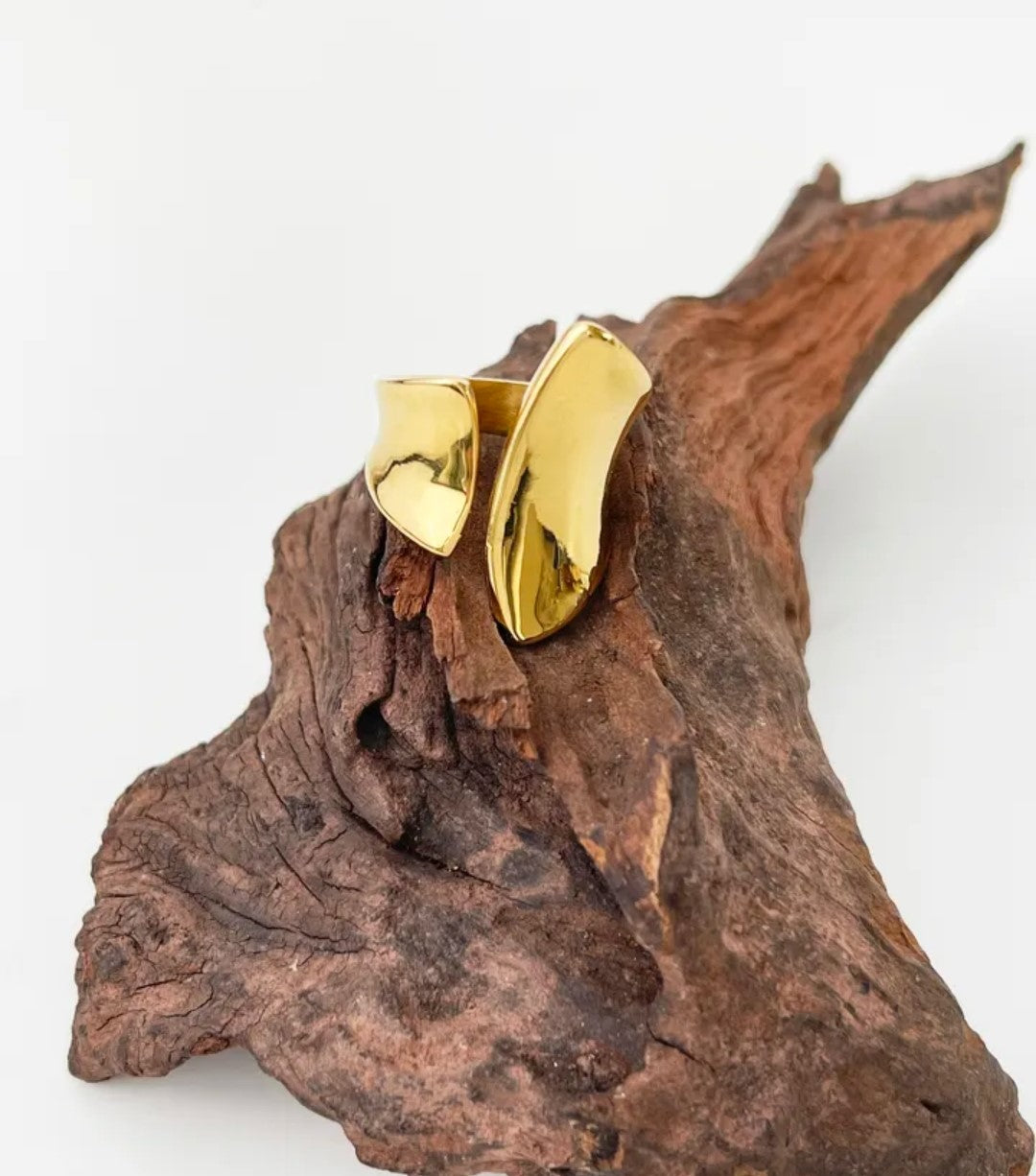 Bold Gold Wrap Ring