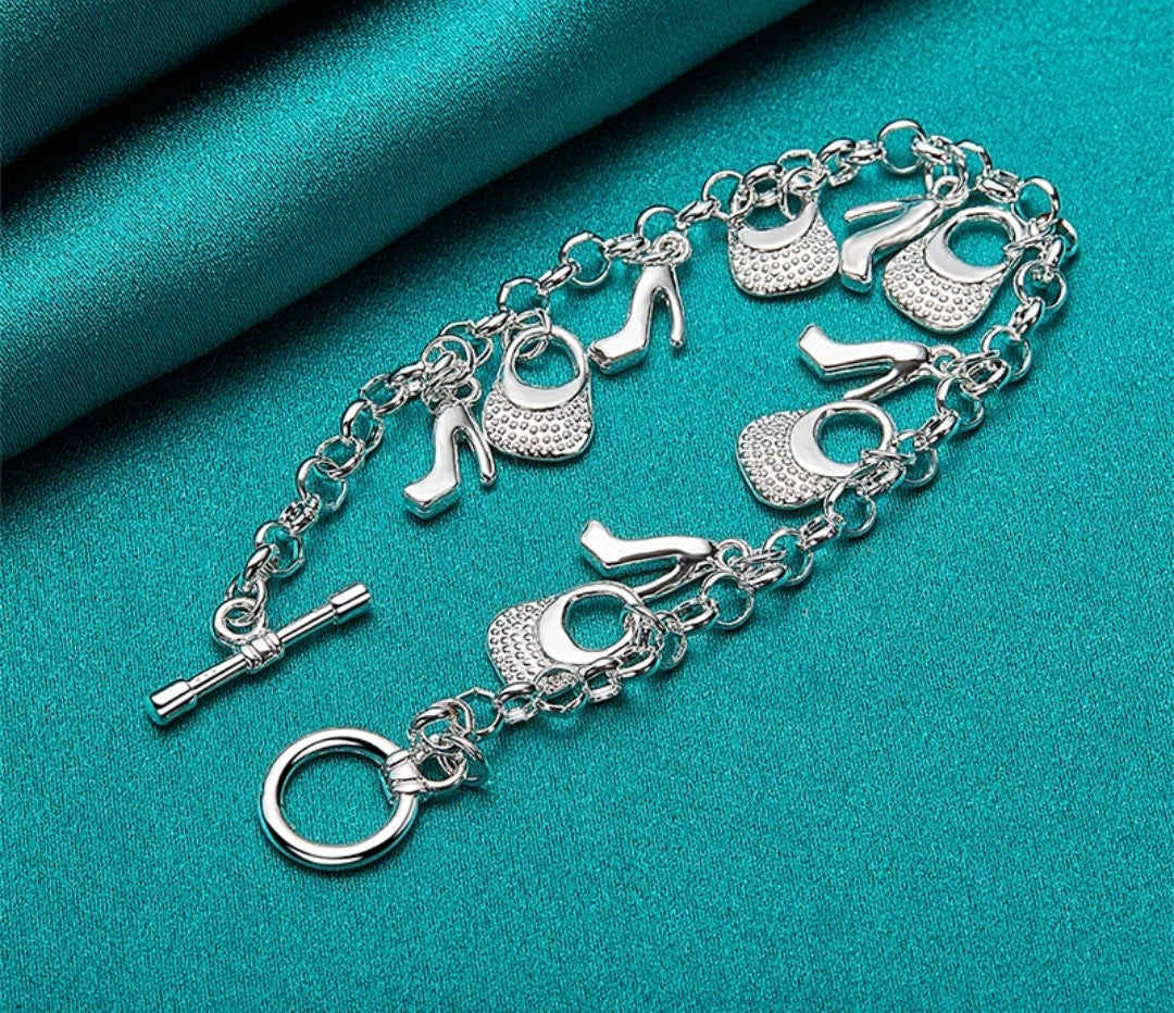 Fashion Lady Pendant Bracelet