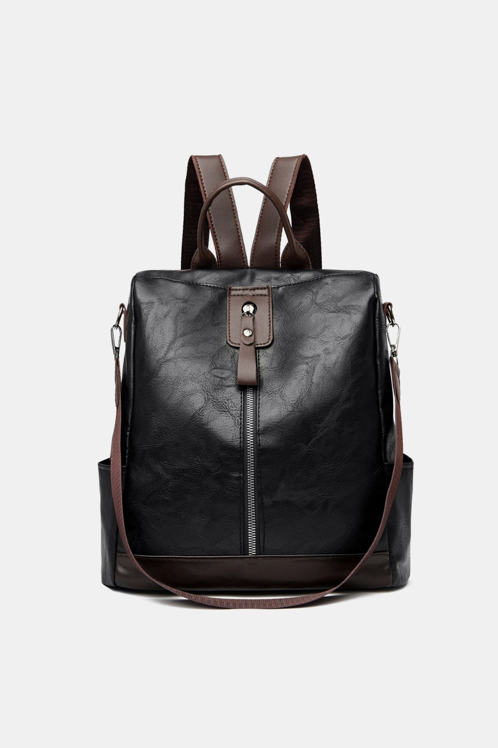 You Got The Look Faux Leather Backpack