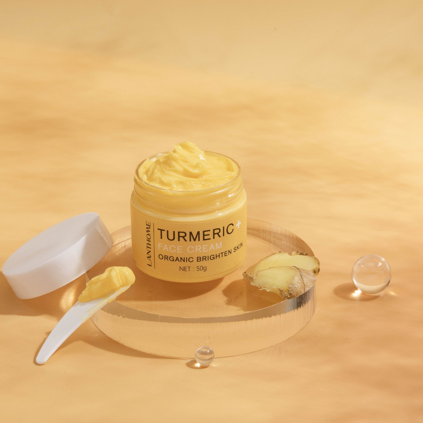 Turmeric Essential Oil and Cream Skincare