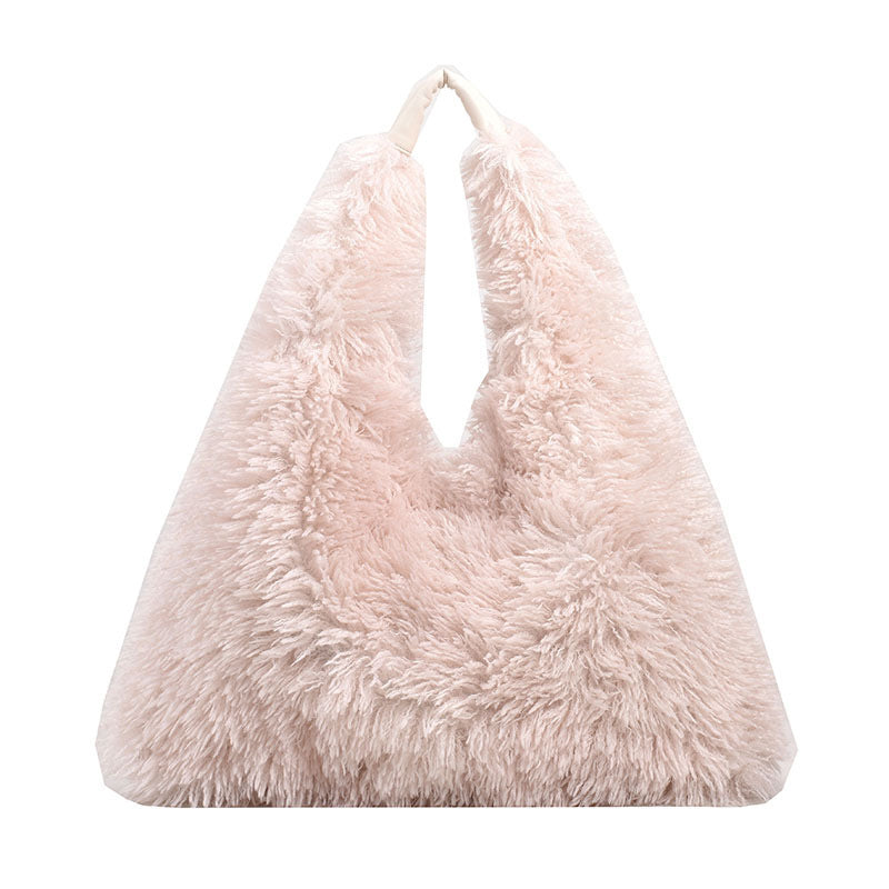 Ainter Plush Hobo Bag
