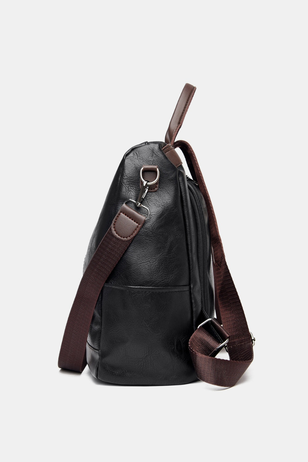 You Got The Look Faux Leather Backpack
