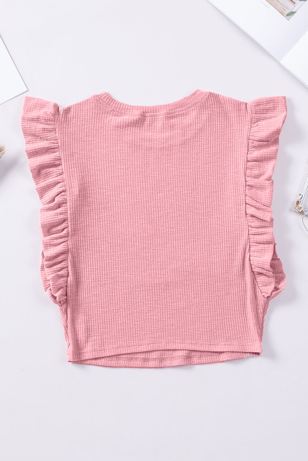 Sweet Blush Cap Sleeve Blouse