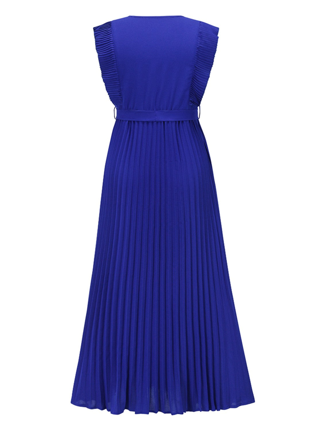 Alice's Cap Sleeve Pleated Maxie Dress