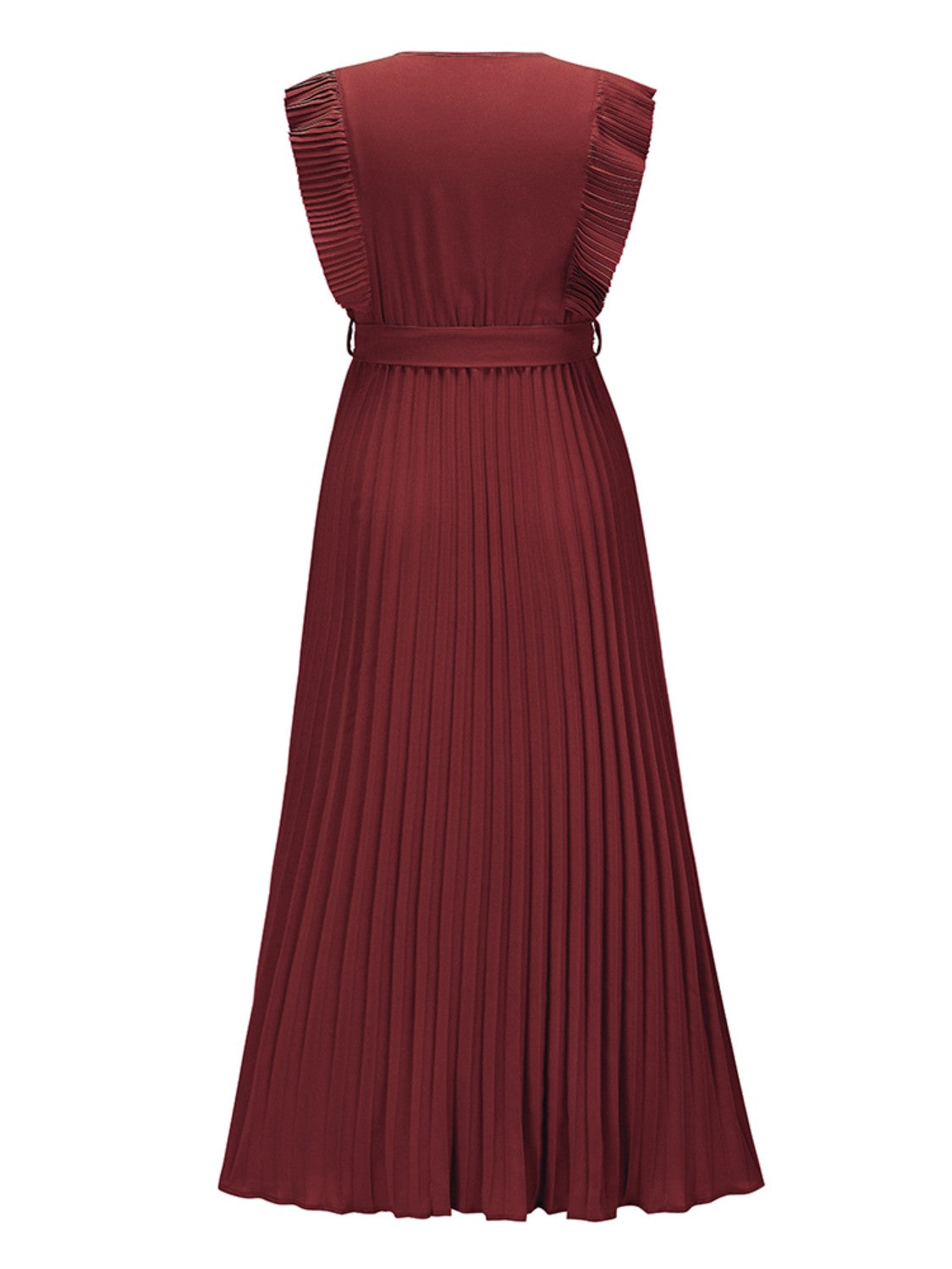 Alice's Cap Sleeve Pleated Maxie Dress