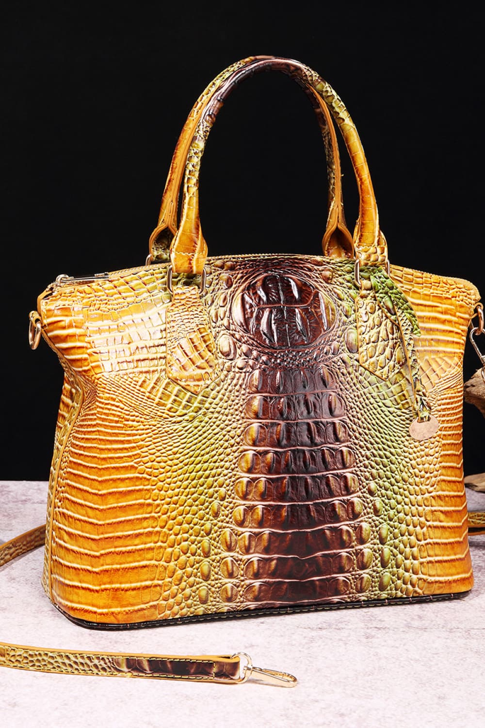 Gradient Vegan Leather Handbag
