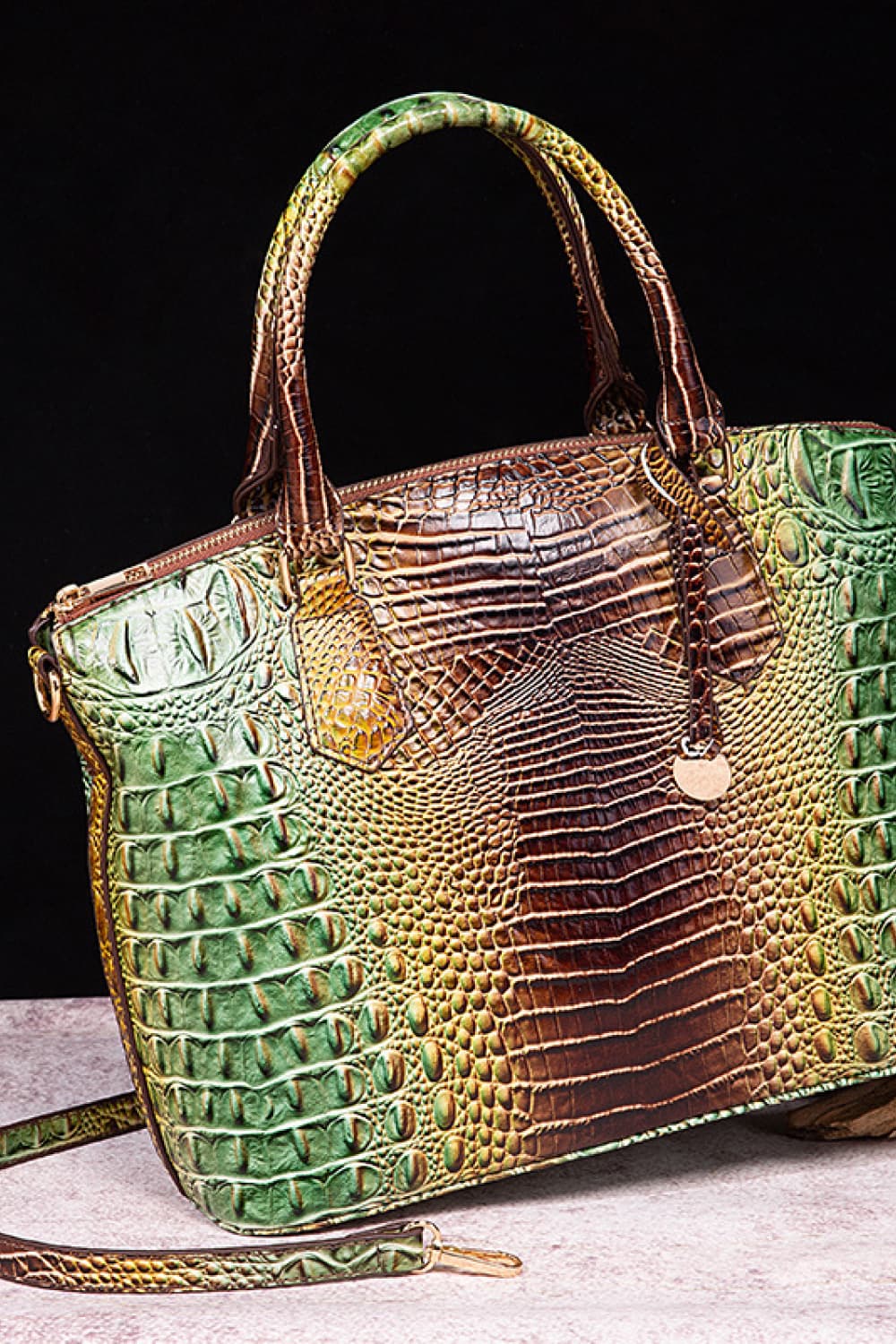 Gradient Vegan Leather Handbag