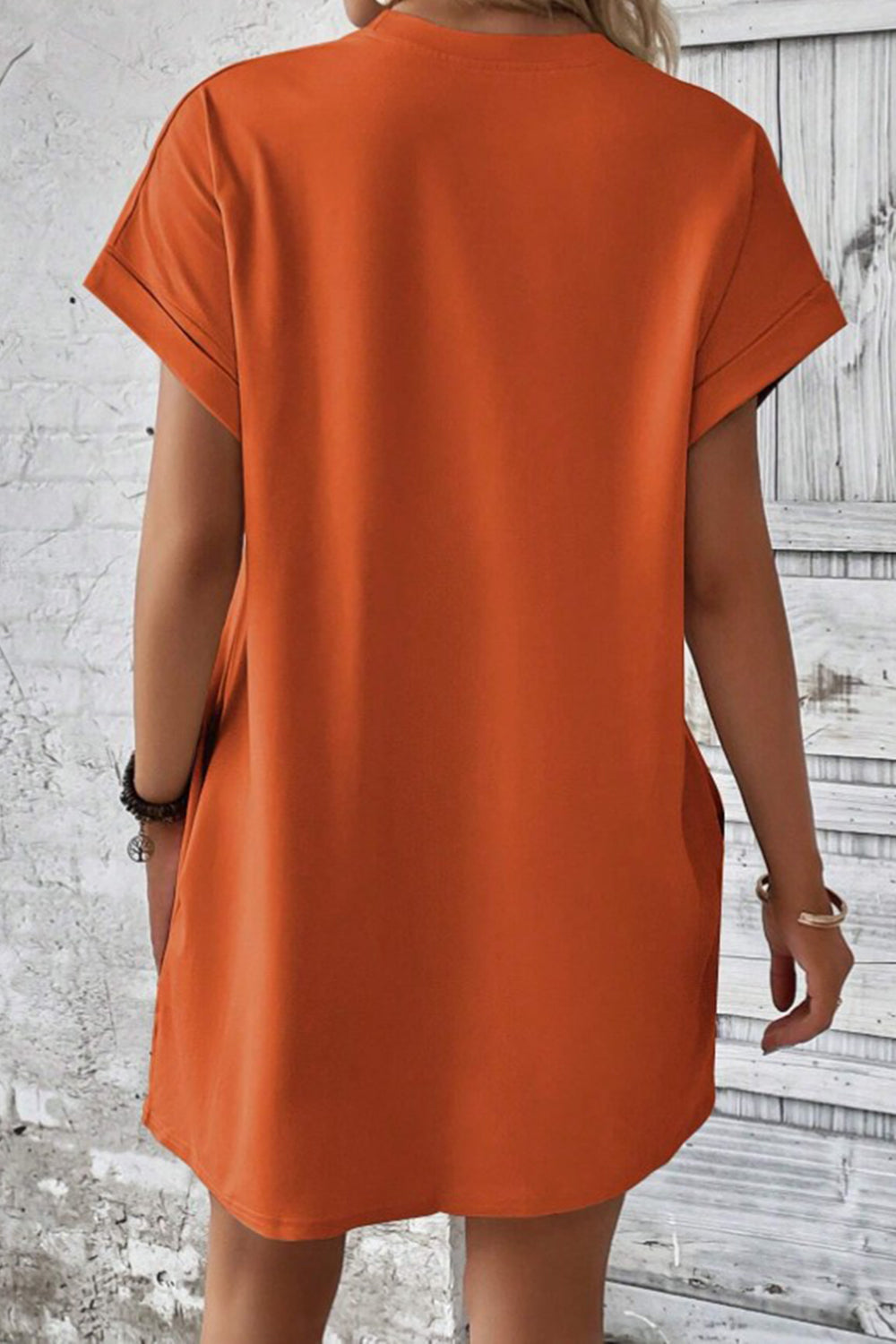 Casual Pocket Mini Dress
