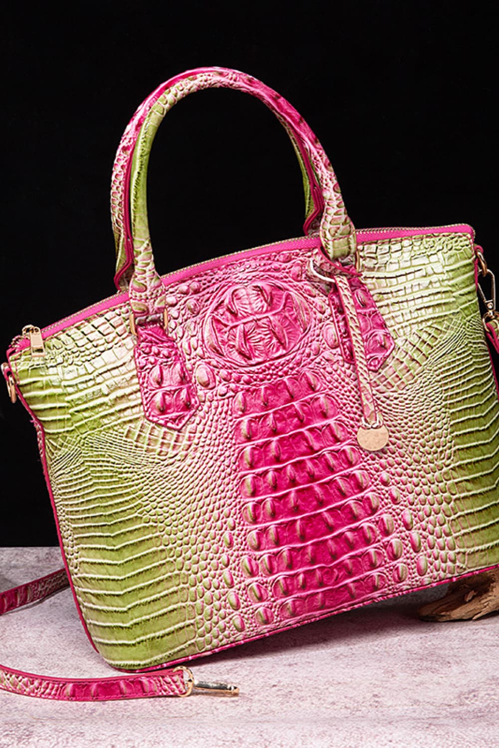 Gradient Vegan Leather Handbag