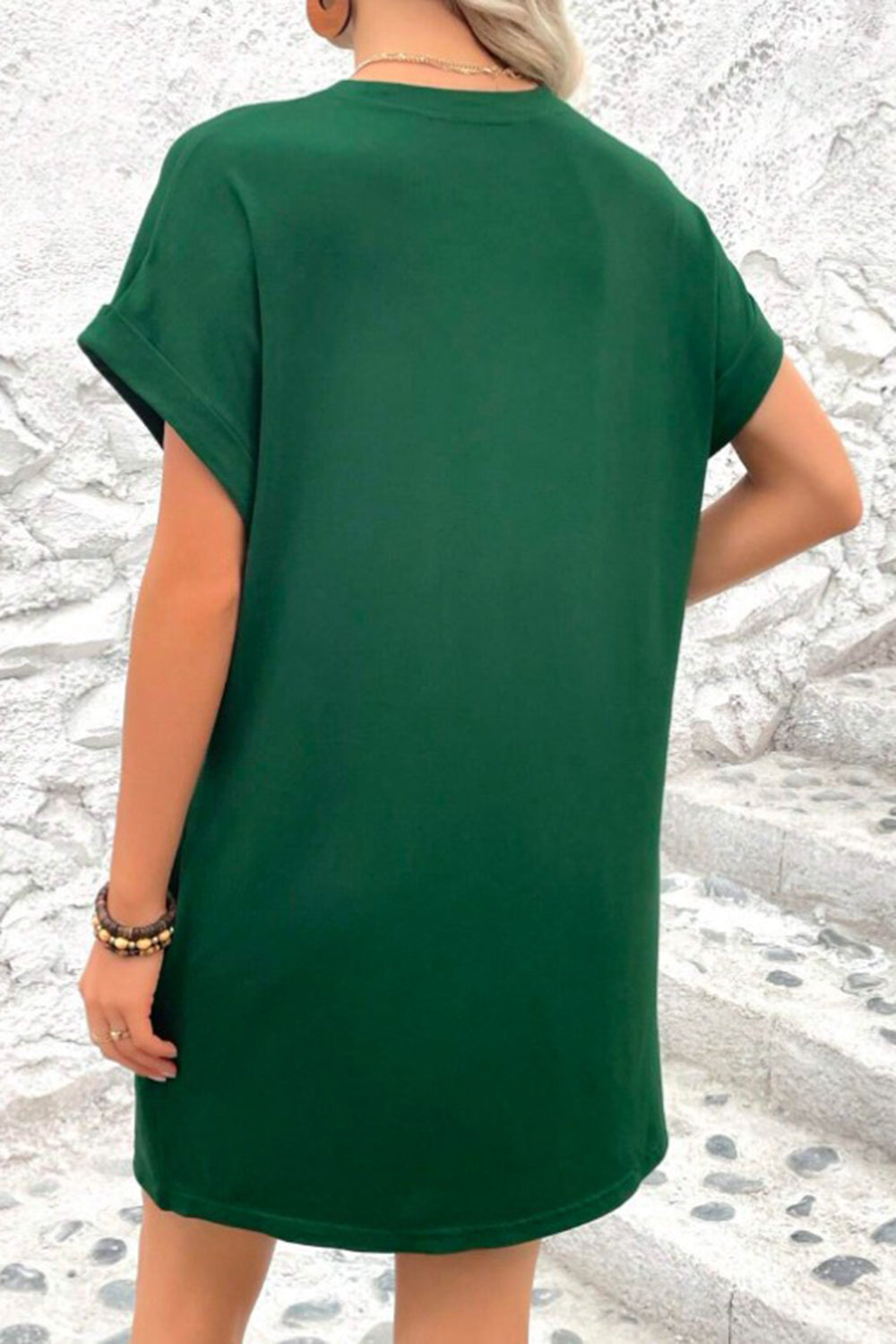 Casual Pocket Mini Dress
