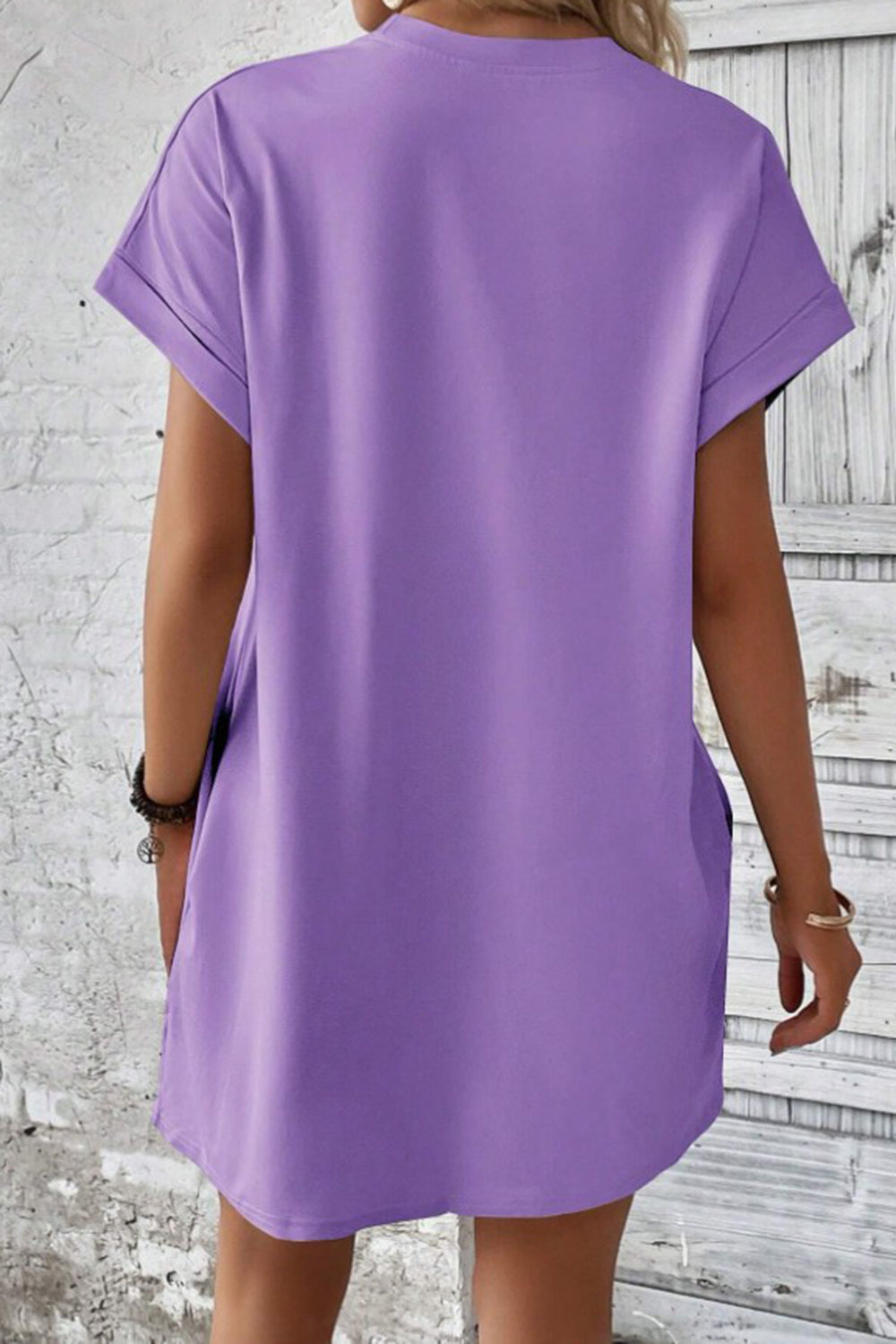 Casual Pocket Mini Dress