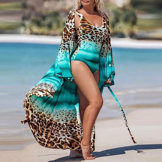 Sexy Leopard Swimwear Set