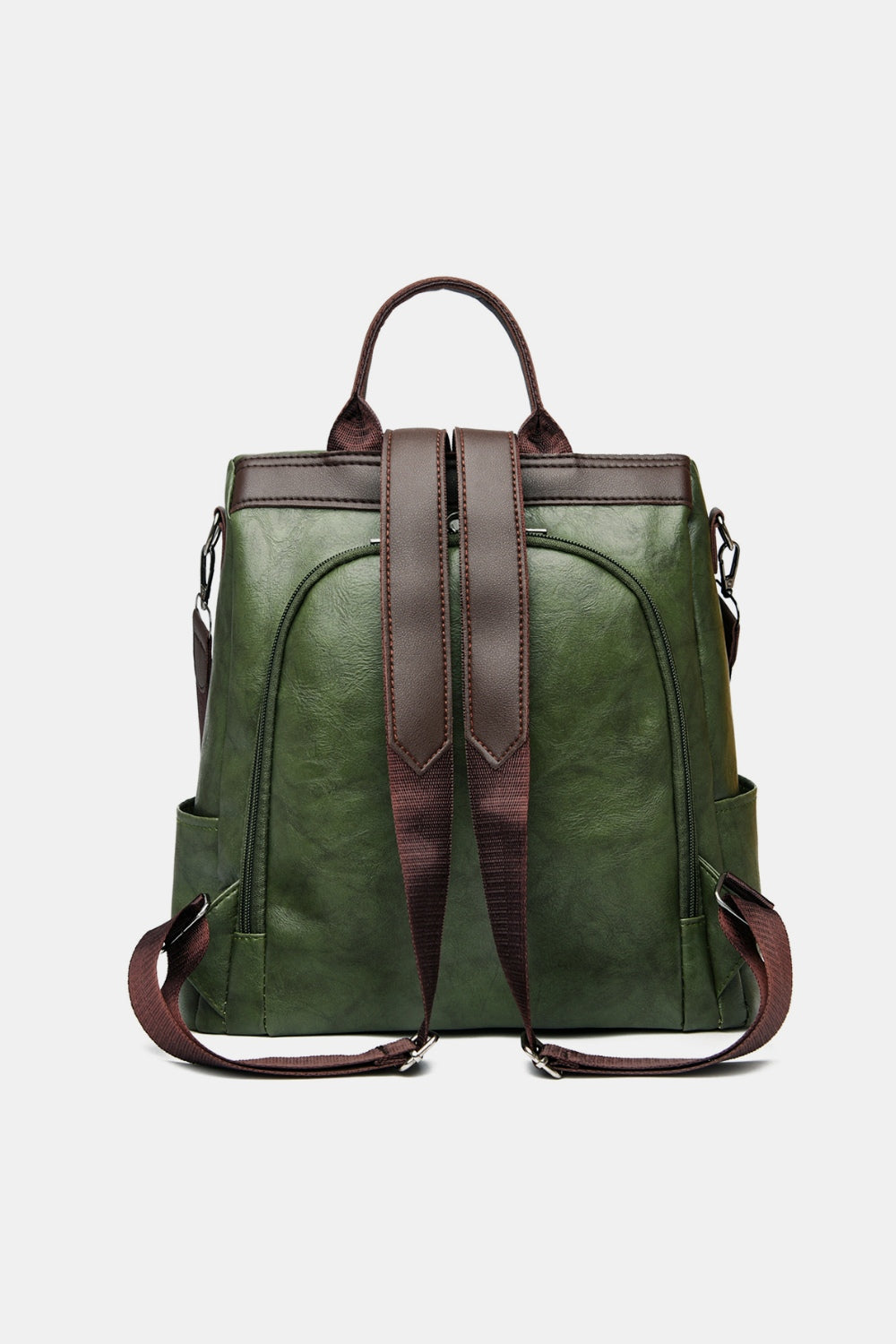 You Got The Look Faux Leather Backpack