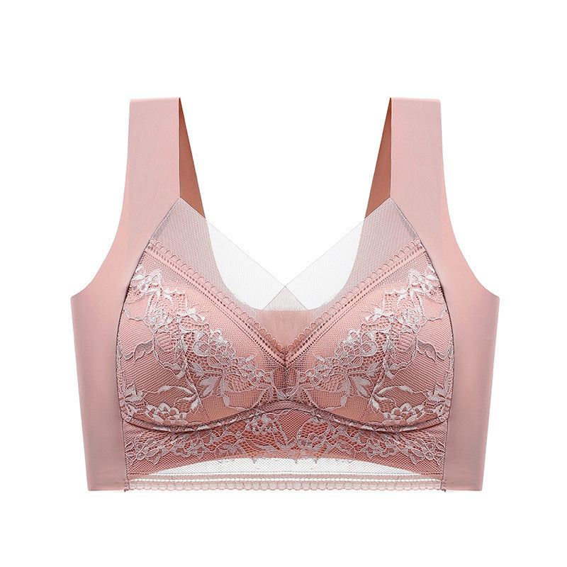 Beautiful Seamless Ice Silk Push-up Bras