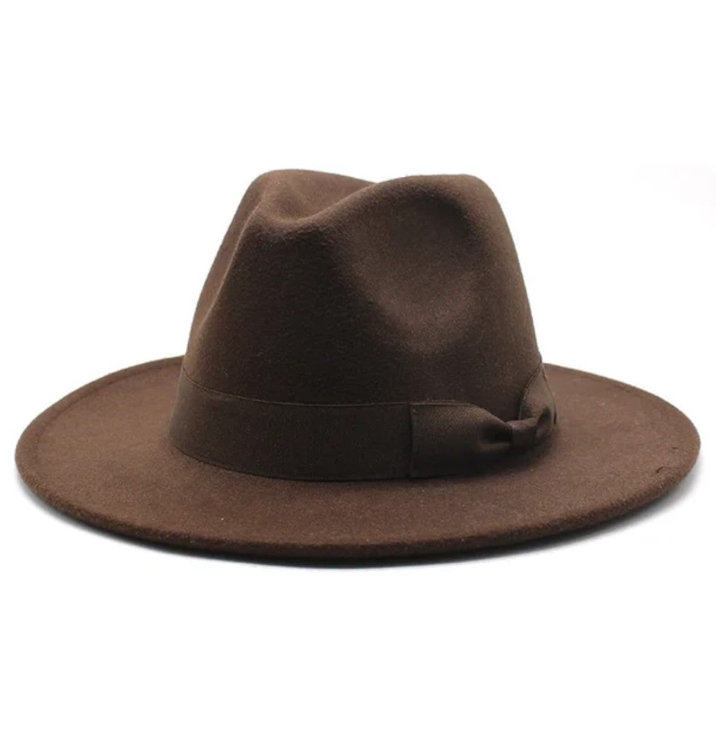 Women's Classic Fedora With Hatband