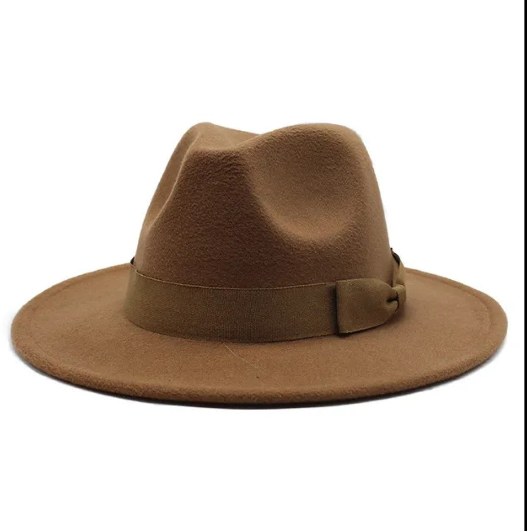 Women's Classic Fedora With Hatband