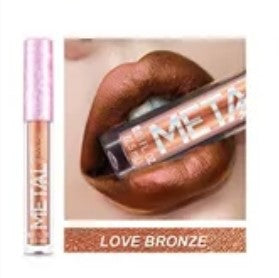 Matte Glitter Liquid Lip Gloss By Metal