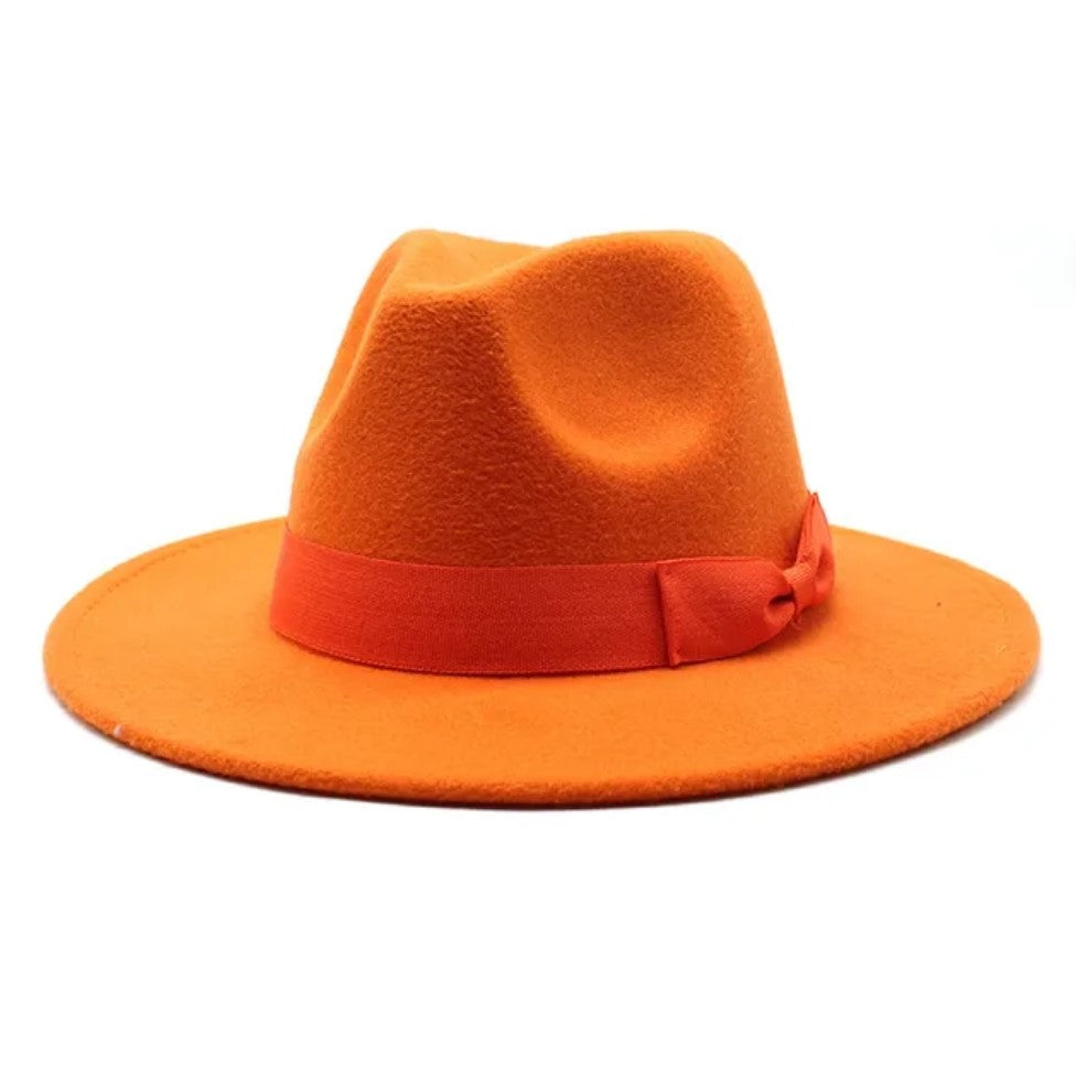 Women's Classic Fedora With Hatband