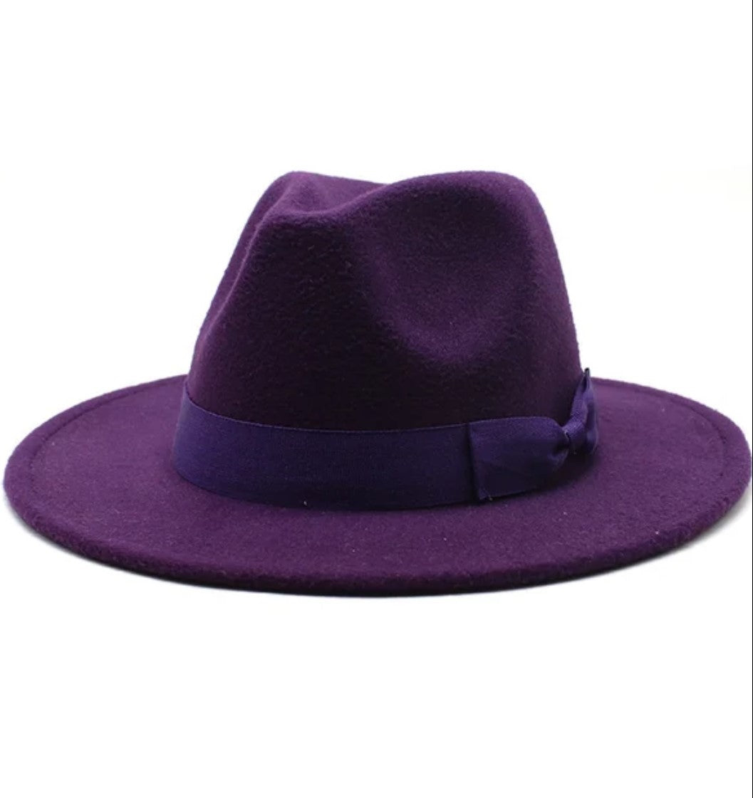 Women's Classic Fedora With Hatband