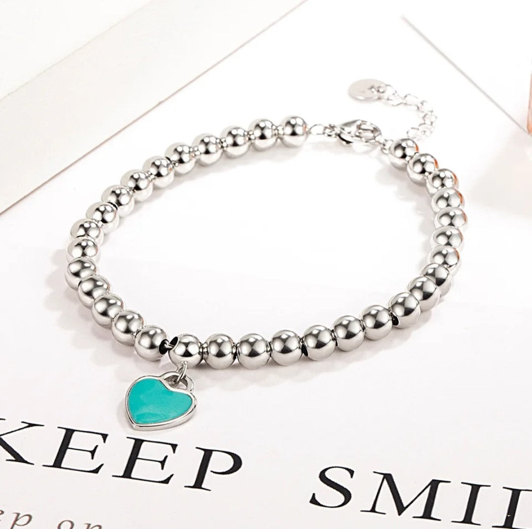 Teardrop Heart Bracelet