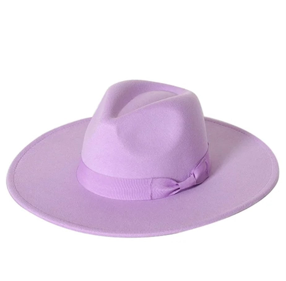 Women's Classic Fedora With Hatband