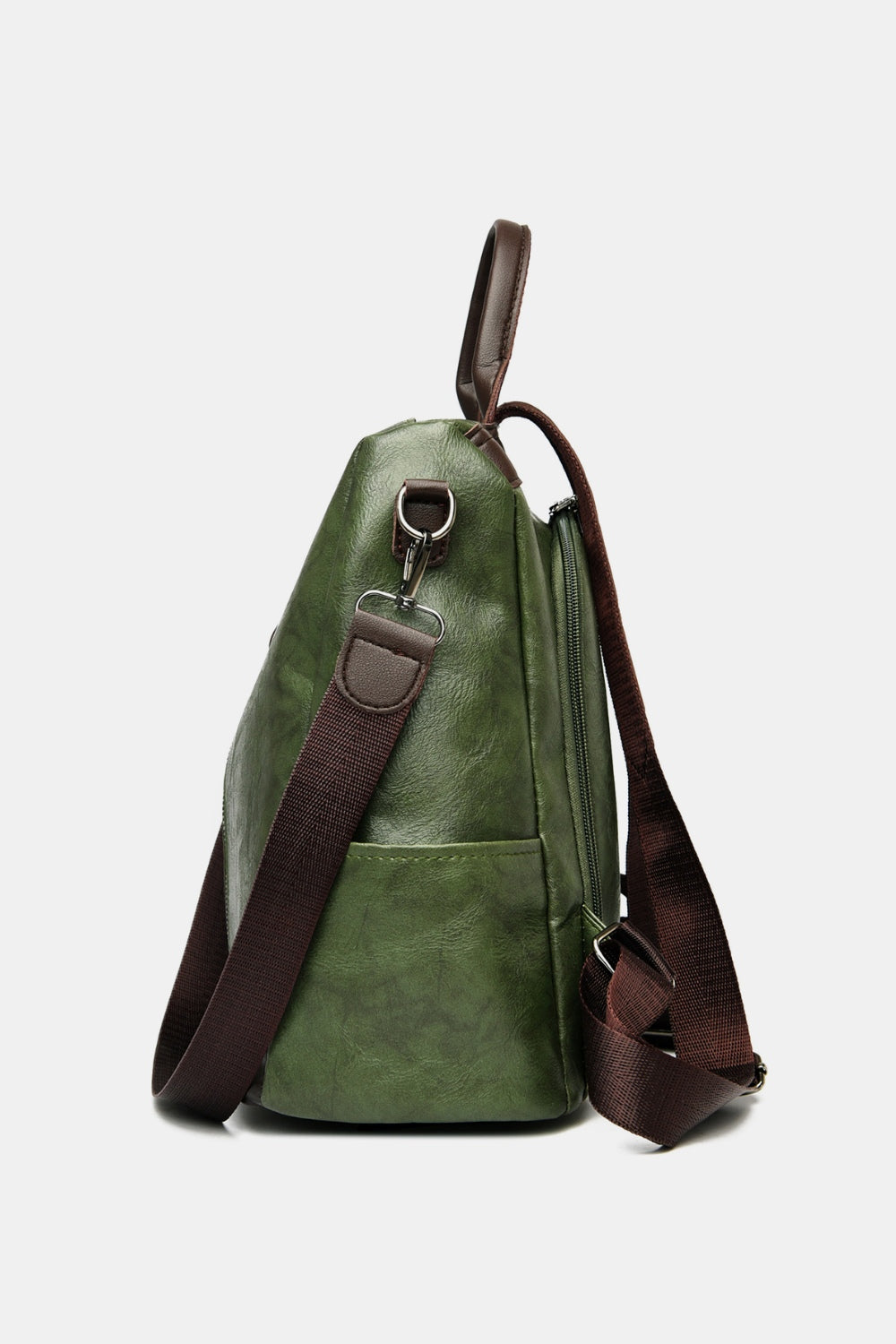 You Got The Look Faux Leather Backpack