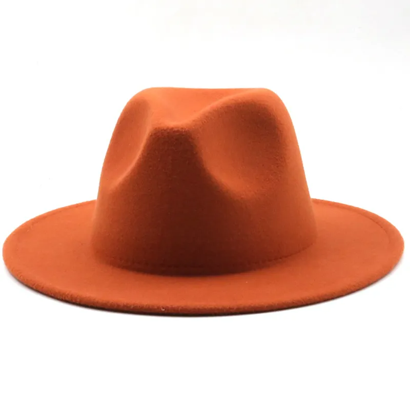 Women's Retro Solid Color Fedora