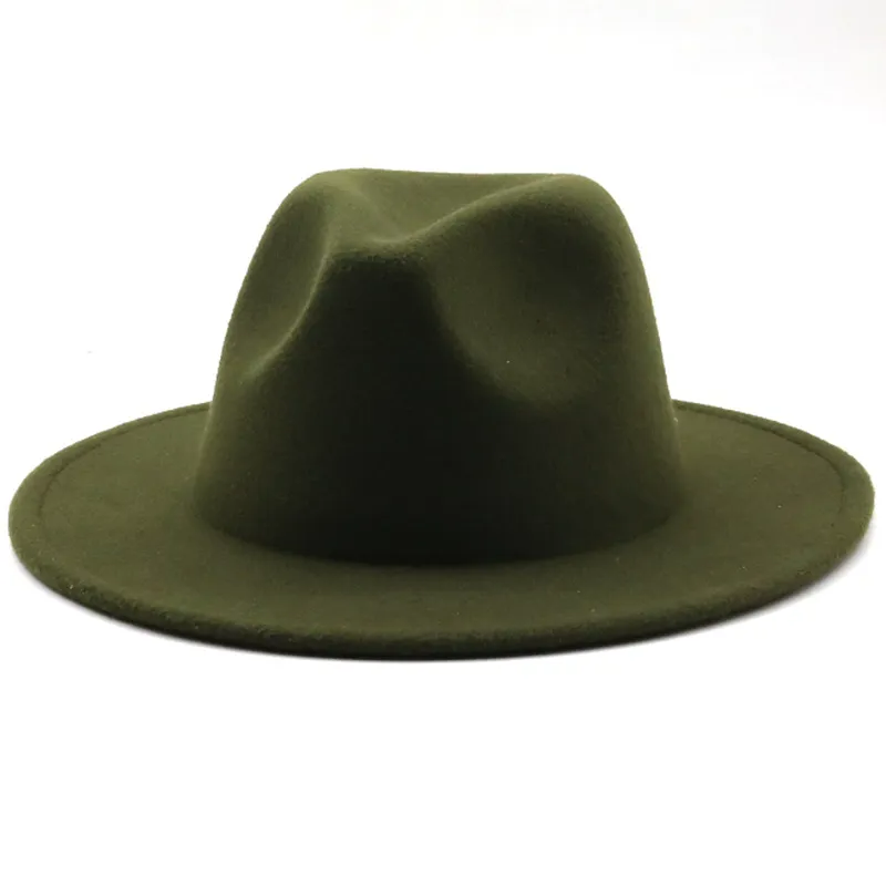 Women's Retro Solid Color Fedora