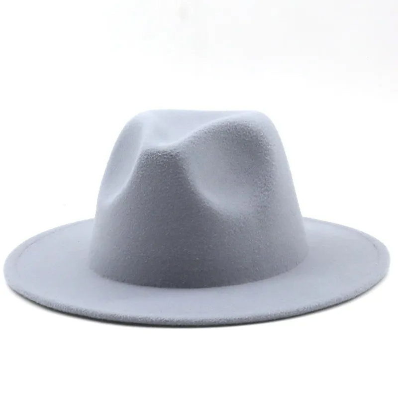 Women's Retro Solid Color Fedora