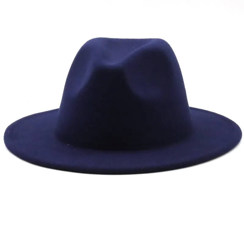 Women's Retro Solid Color Fedora