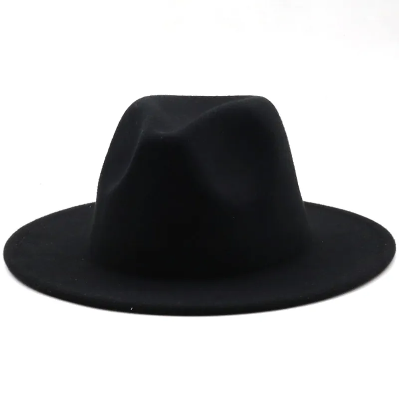 Women's Retro Solid Color Fedora