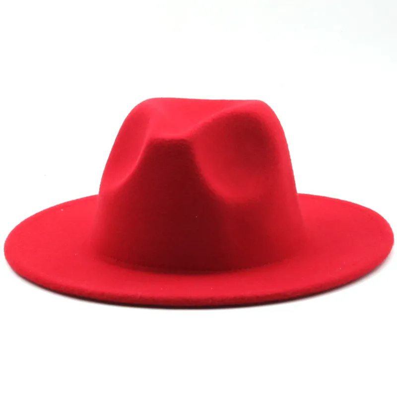 Women's Retro Solid Color Fedora