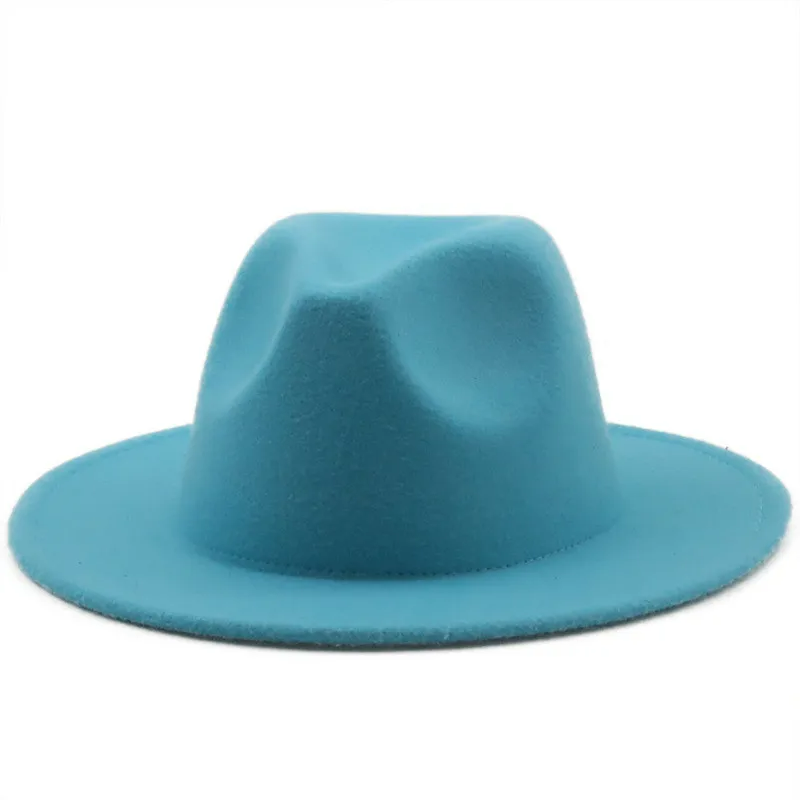 Women's Retro Solid Color Fedora