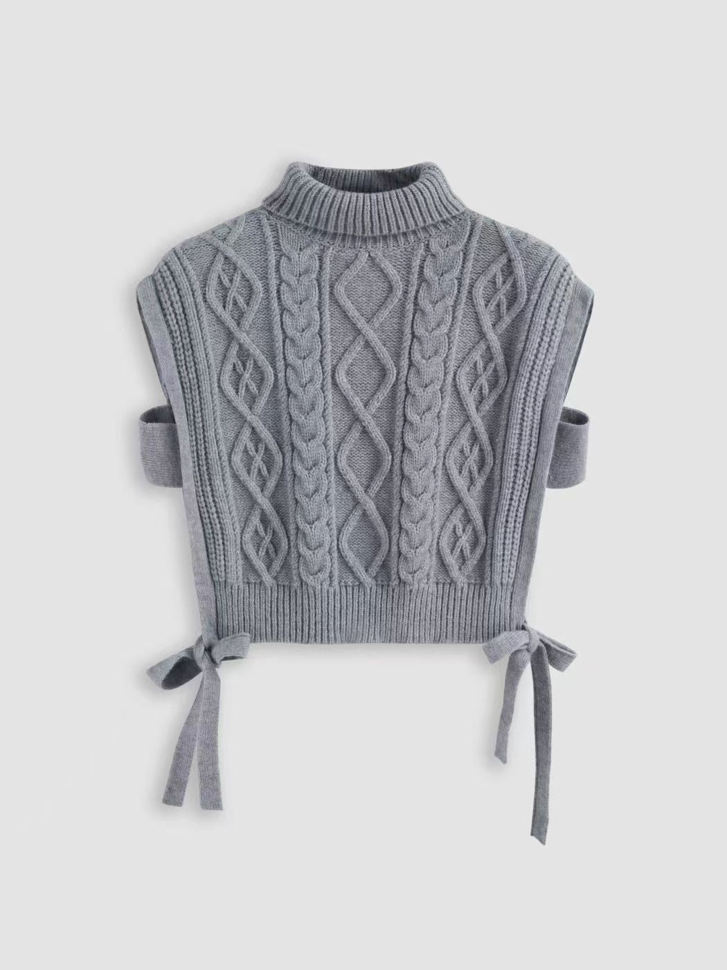 Women's Turtleneck Crock Top Sweater Vest