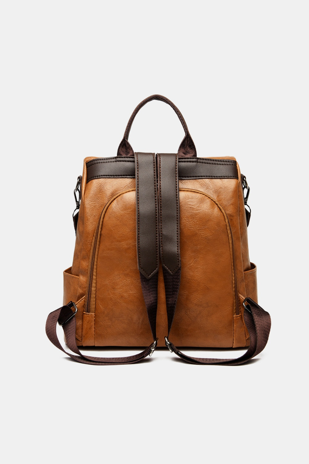 You Got The Look Faux Leather Backpack