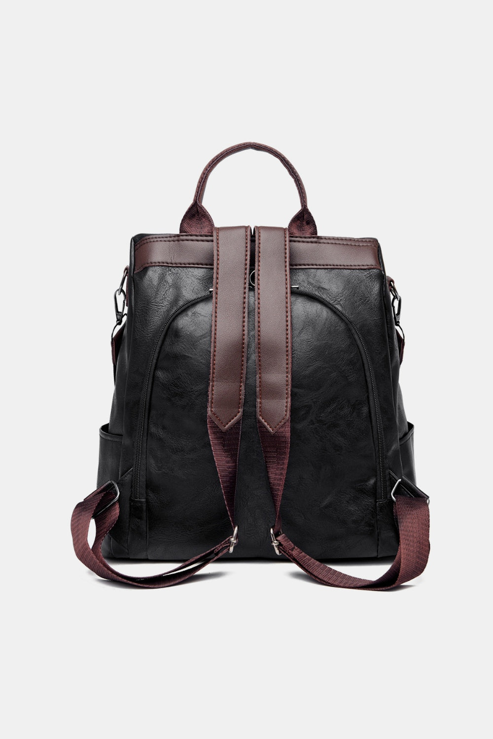 You Got The Look Faux Leather Backpack