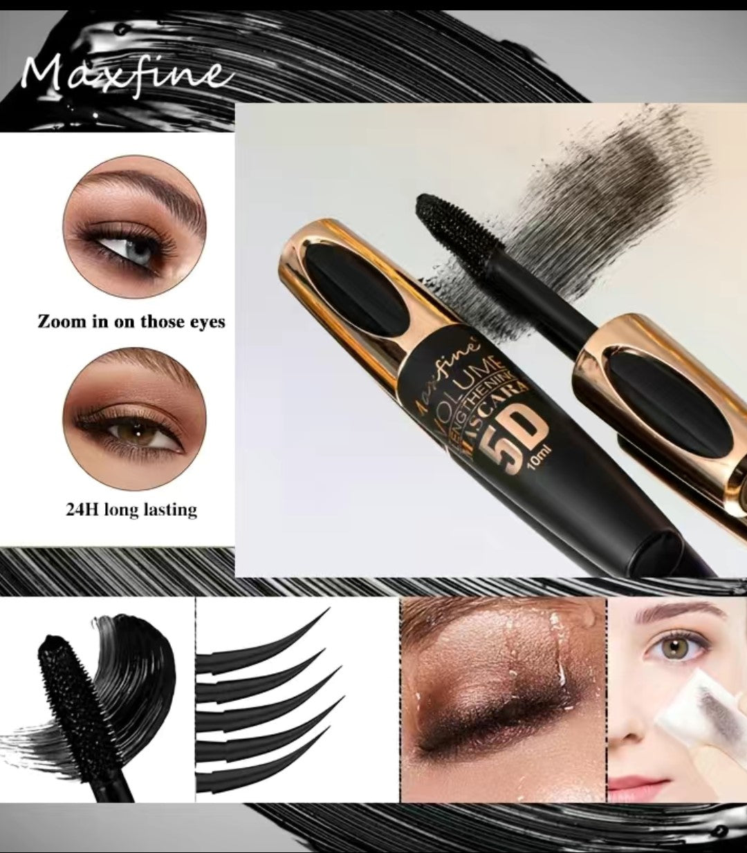 Maxfine 5D Volumizing Mascara