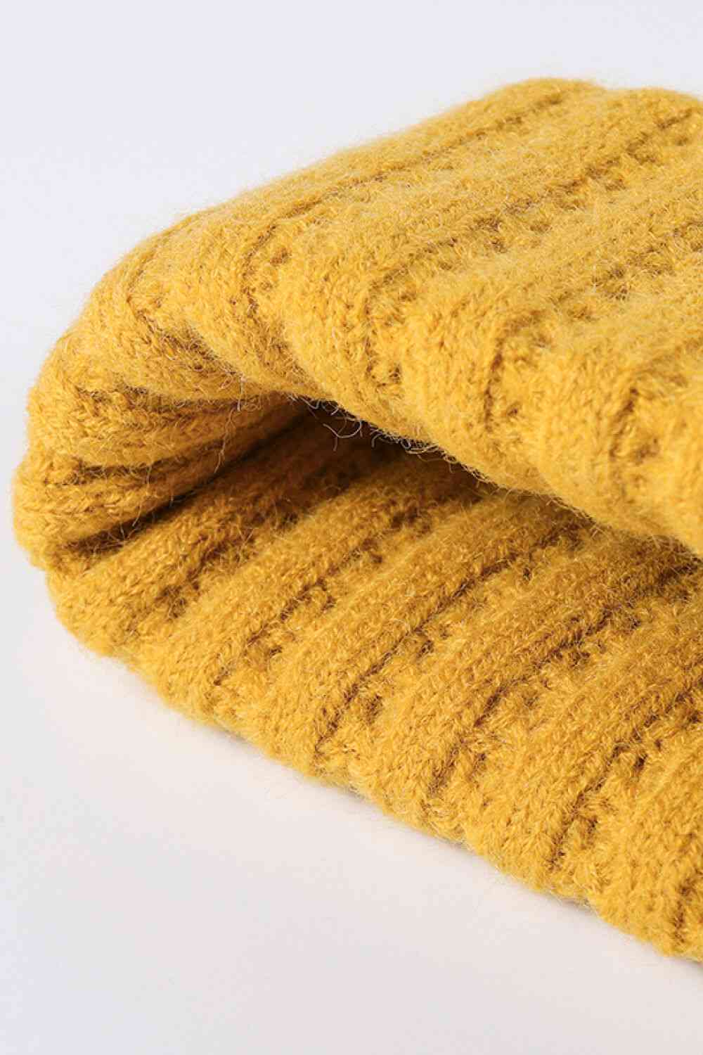 Warm Wide Rib Beanie